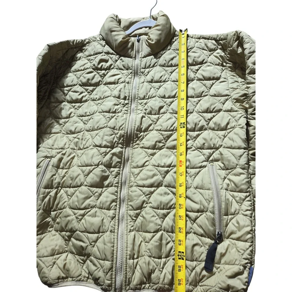 Nike ACG Tan Quilted Thermal Layer Full Zip Jacket‎ Lightweight XL